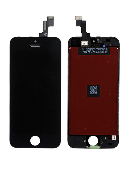 LCD Assembly For iPhone 5s / SE 2016 (Black - Refurbished)